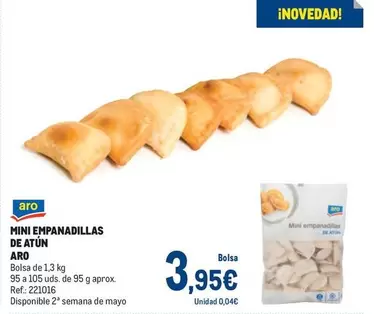 Oferta de Aro - Mini Empanadillas De Atún por 3,95€ en Makro
