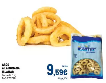 Oferta de Aros A La Romana por 9,59€ en Makro