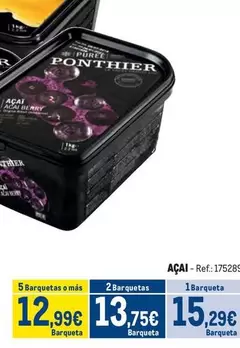 Oferta de Ponthier - Açai por 15,29€ en Makro