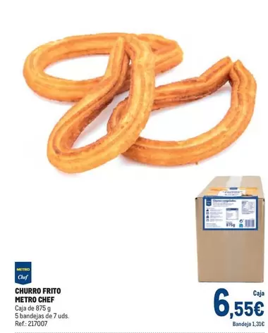 Oferta de Chef - Churro Frito por 6,55€ en Makro