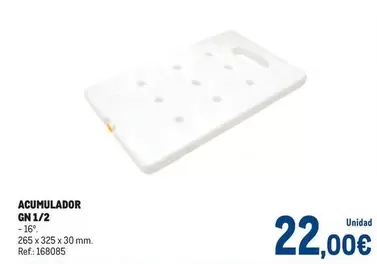 Oferta de Acumulador Gn 1/2 por 22€ en Makro