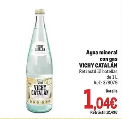 Oferta de Vichy Catalán - Agua Mineral Con Gas por 1,04€ en Makro