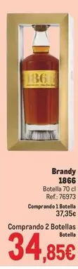 Oferta de 1866 - Brandy por 34,85€ en Makro