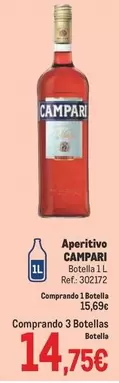 Oferta de Campari - Aperitivo por 14,75€ en Makro