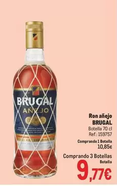 Oferta de Brugal - Ron Anejo por 9,77€ en Makro