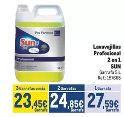 Oferta de Sun - Lavavajillas Profesional 2 En 1 por 27,59€ en Makro