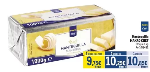 Oferta de Makro - Mantequilla por 10,85€ en Makro