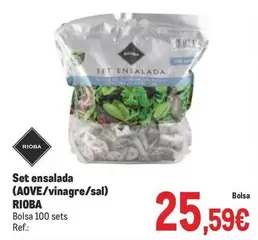 Oferta de Rioba - Set Ensalada por 25,59€ en Makro