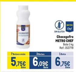 Oferta de Chef - Chocogofre por 6,75€ en Makro