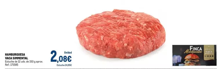 Oferta de Hambúrguera por 2,08€ en Makro