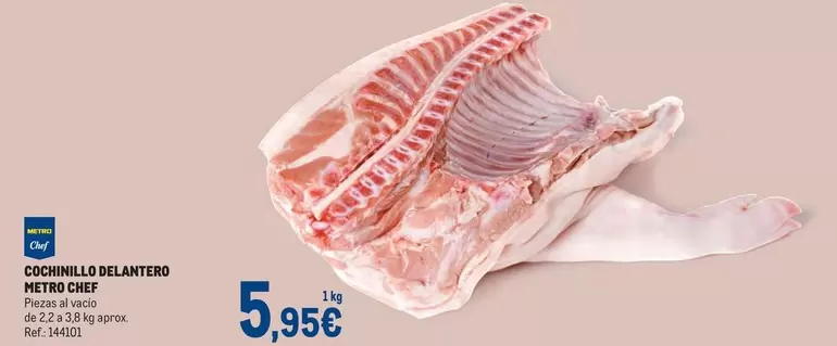 Oferta de Chef - Cochinillo Delantero por 5,95€ en Makro