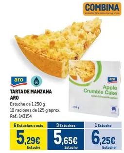 Oferta de Aro - Tarta De Manzana por 6,25€ en Makro