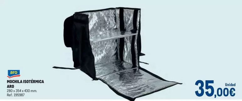 Oferta de Aro - Pinchilla Isotérmica por 35€ en Makro