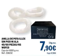 Oferta de Pico - Anilla De Pota Sin  Ni Ala 40/60 Piezas/kg por 7,9€ en Makro