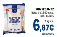 Oferta de Chef - 60/120 G/pz por 6,87€ en Makro