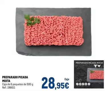 Oferta de Mixta - Preparado Picada por 28,95€ en Makro