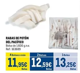 Oferta de Rabas De Poton Del Pacifico por 13,25€ en Makro