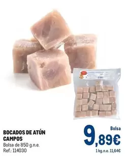 Oferta de Campos - Bocados De Atún por 9,89€ en Makro