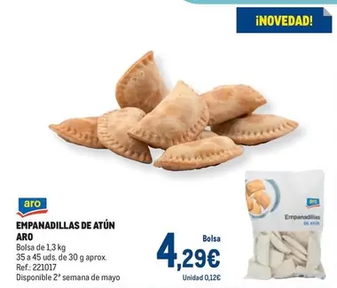 Oferta de Aro - Empanadillas De Atun por 4,29€ en Makro