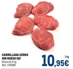 Oferta de Carrillada Cerdo Sin Hueso Iqf por 10,95€ en Makro