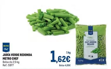Oferta de Chef - Judia Verde Redonda por 1,62€ en Makro