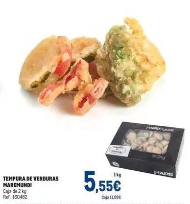 Oferta de Maremundi - Tempura De Verduras por 5,55€ en Makro