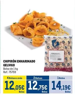 Oferta de Gelvigo - Chipirón Enharinado por 14,19€ en Makro