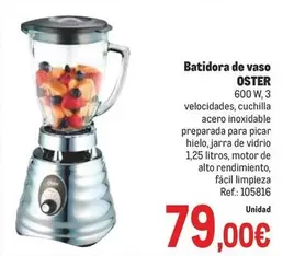 Oferta de Oster - Batidora De Vaso por 79€ en Makro