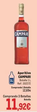 Oferta de Campari - Aperitivo por 11,92€ en Makro