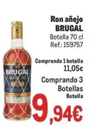 Oferta de Brugal - Ron Añejo por 9,94€ en Makro