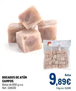 Oferta de Campos - Bocados De Atun por 9,89€ en Makro