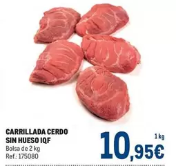 Oferta de Carrillada Cerdo Sin Hueso Iqf por 10,95€ en Makro