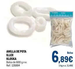 Oferta de Kloska - Anilla De Pota por 6,89€ en Makro