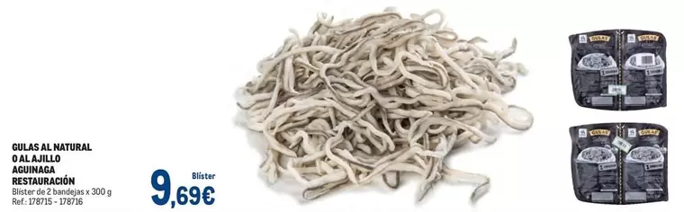 Oferta de Aguinaga - Gilas Al Naturale por 9,69€ en Makro