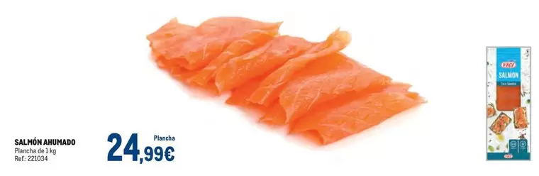 Oferta de VICI - Salmon Ahumado por 24,99€ en Makro