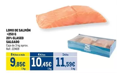 Oferta de Galbani - Lomo De Salmon por 11,59€ en Makro