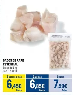 Oferta de Essential - Dados De Rape por 7,59€ en Makro