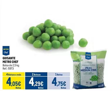 Oferta de Chef - Guisante por 4,75€ en Makro