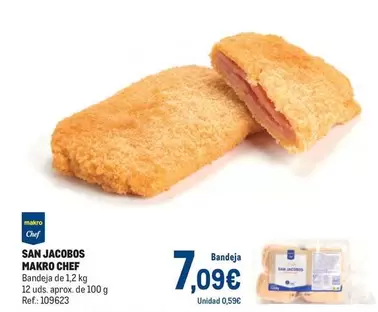 Oferta de Makro - Chef San Jacobos por 7,09€ en Makro