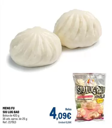 Oferta de Men's Fu Sui Lug Bao por 4,09€ en Makro