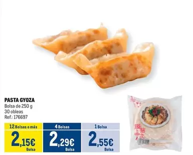 Oferta de Pasta Gyoza por 2,55€ en Makro