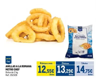 Oferta de Chef - Anillas A La Romana por 14,75€ en Makro