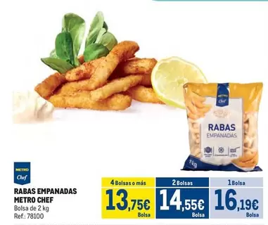 Oferta de Chef - Rabas Empanadas por 16,19€ en Makro