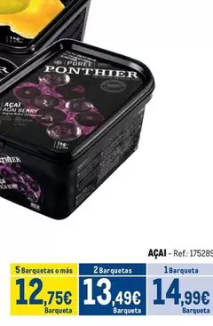 Oferta de Ponthier - Açai por 14,99€ en Makro
