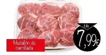 Oferta de Medallon De Carrillada por 7,99€ en Supermercados Piedra