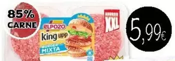 Oferta de Elpozo - Burger Mix por 5,99€ en Supermercados Piedra