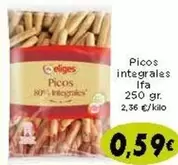 Oferta de Ifa Eliges - Picos Integrales por 0,59€ en Supermercados Piedra