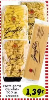 Oferta de Garofalo - Pasta Gama por 1,39€ en Supermercados Piedra