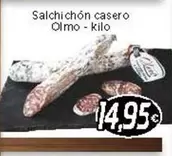 Oferta de Olmo - Salchichon Casero por 14,95€ en Supermercados Piedra