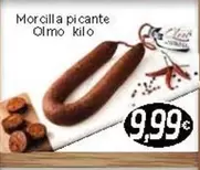 Oferta de Morcilla Picante por 9,99€ en Supermercados Piedra